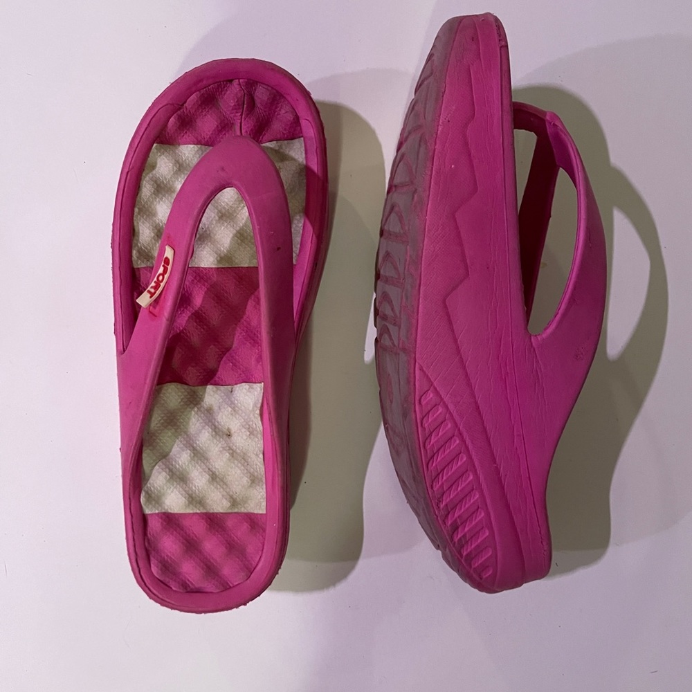 Pink Platform Flip Flops